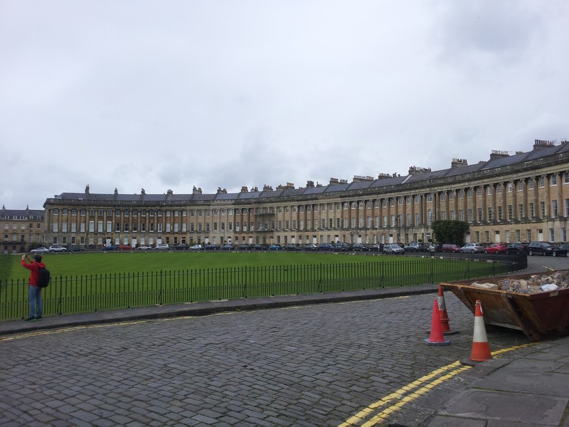 "The Royal Crescent".