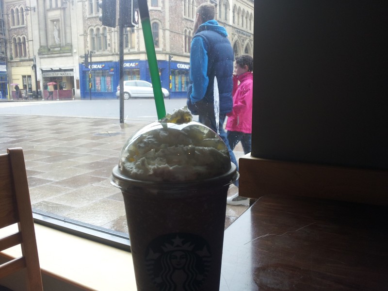 Starbucks in Cardiff.