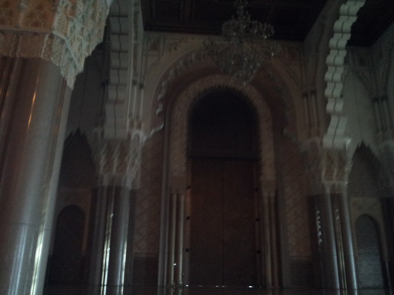 Hassan II Moschee.