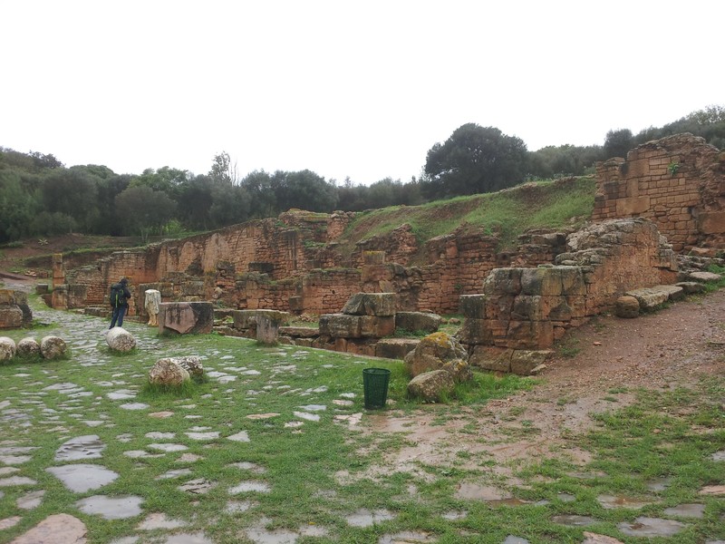 Römische Ruinen von Chellah.