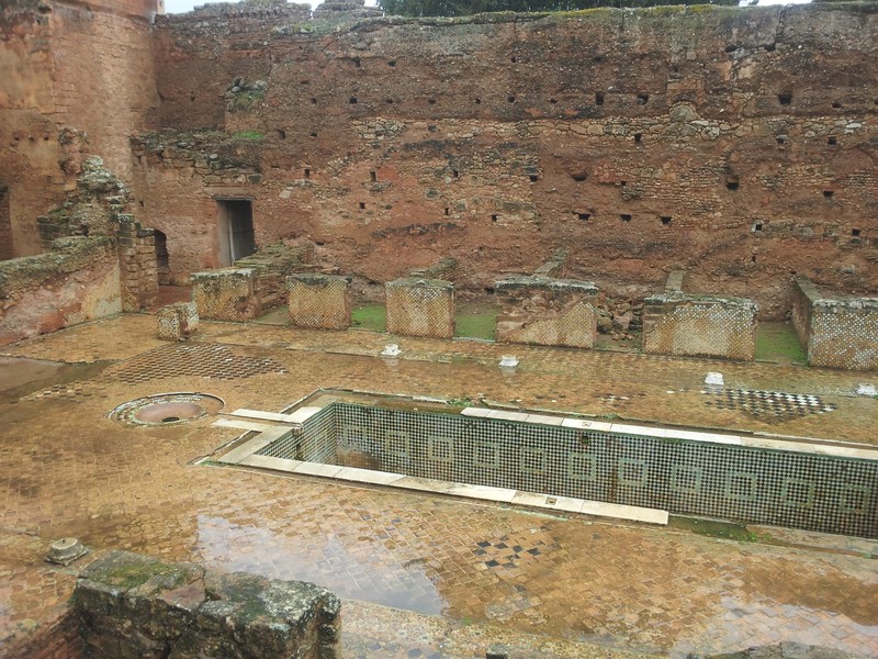 Römische Ruinen von Chellah.