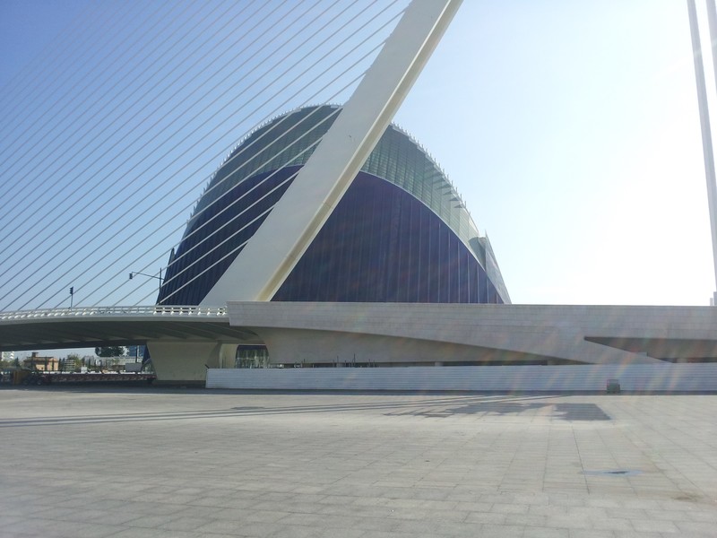 Stadt der Künste in Valencia.