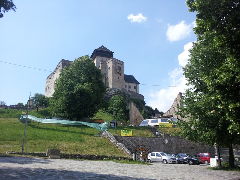Burg Trencin.