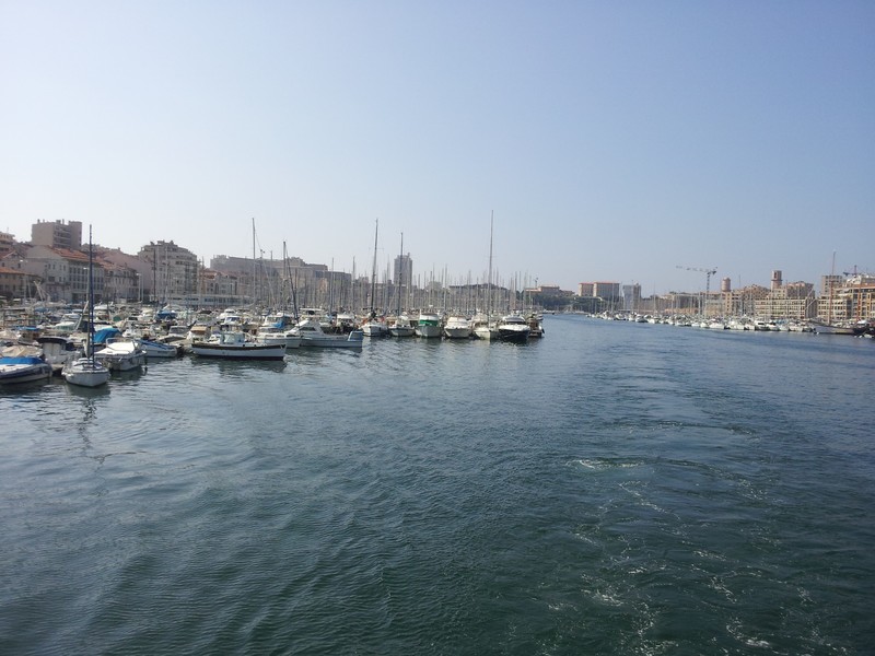 Alter Hafen von Marseille.