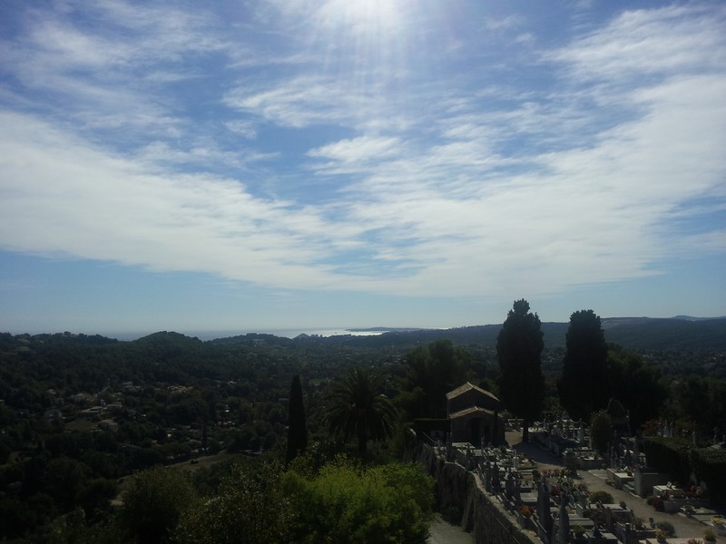 Ausblick von Saint-Paul-de-Vence.