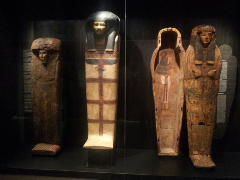 Im Ägyptischen Museum.
