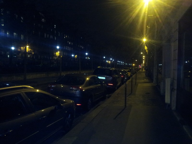 Abendlicher Spaziergang durch den 17. Arrondissement.