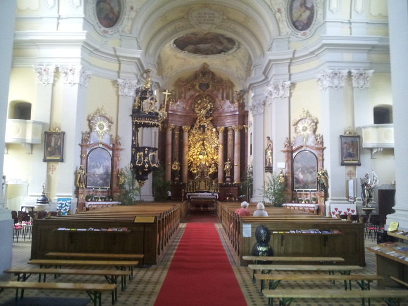 Wallfahrtskirche auf dem Pöstlingberg.
