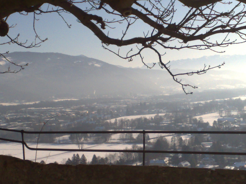 Aussicht von Festung Hohensalzburg.
