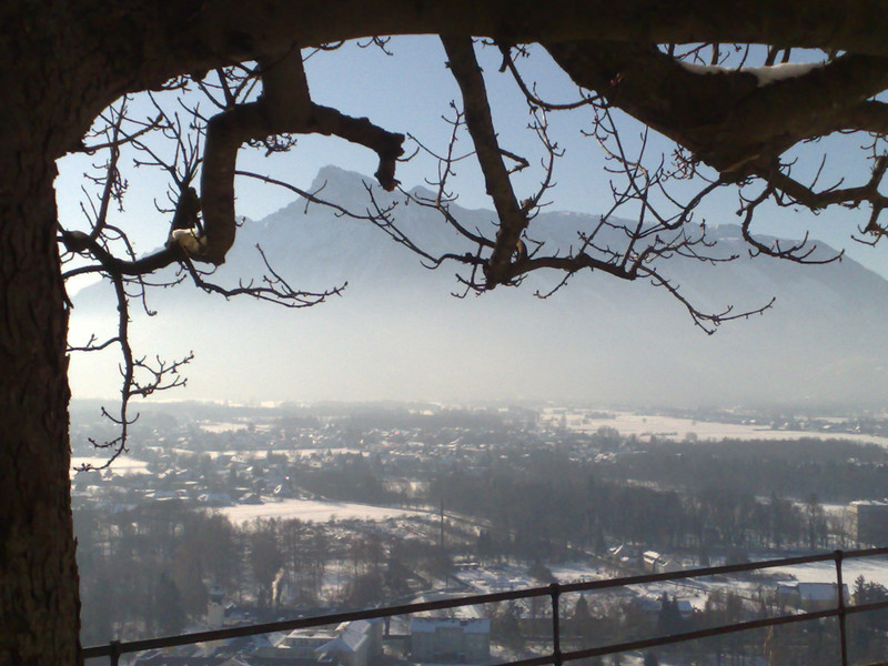 Aussicht von Festung Hohensalzburg.