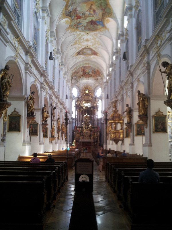 St Peterskirche.