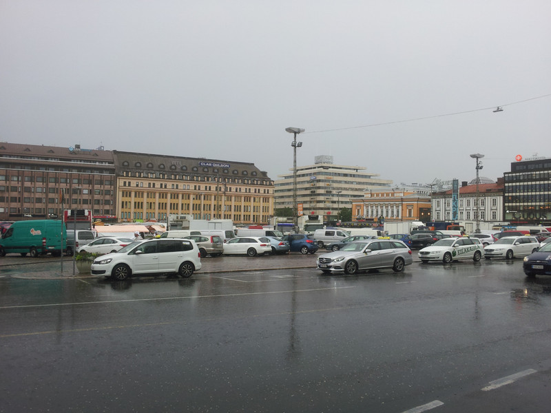 Der Marktplatz von Turku.