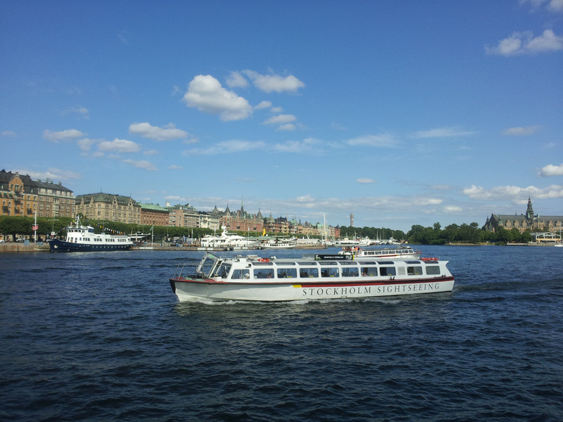Stockholm und seine Wasserarme.