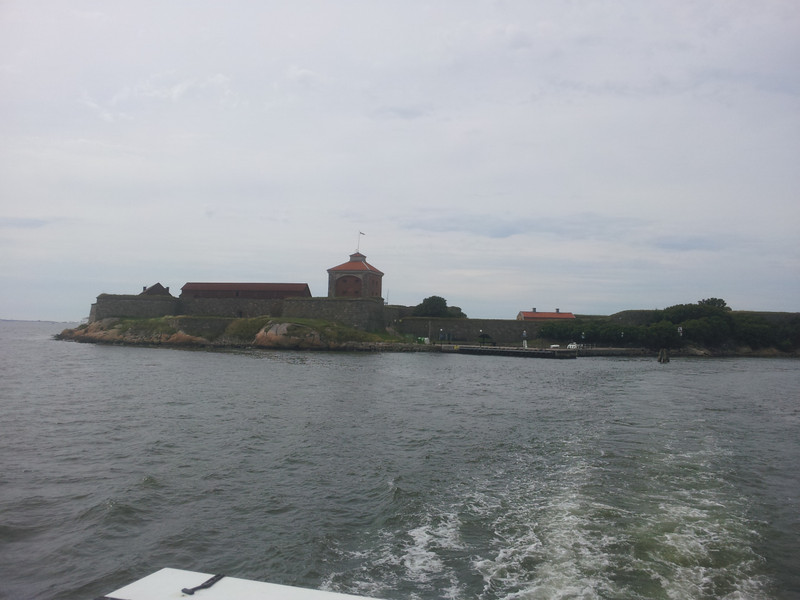 Die Inselfestung Nya Aelvsborgs Faestning vor Goeteborg.