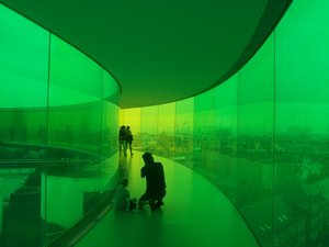 Panoramarundgang im Museum für Moderne Kunst.