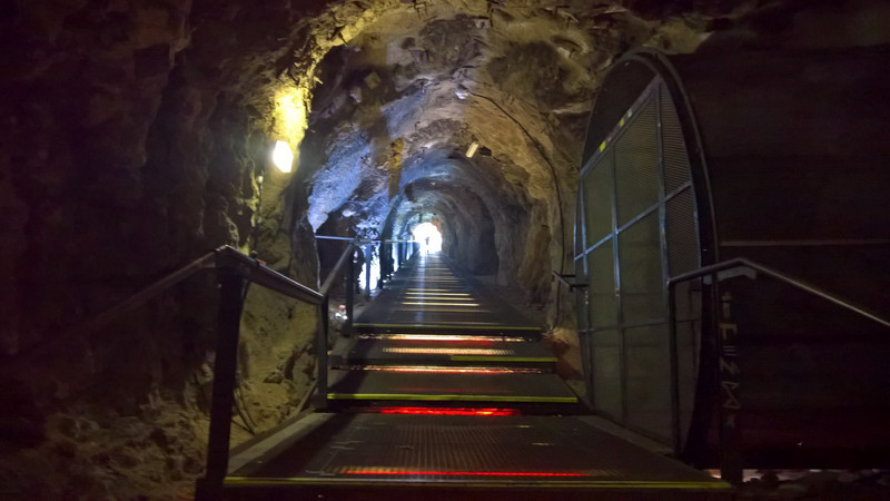 Die Tunnels unter dem Schlossberg.