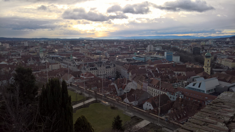 Blick auf Graz.