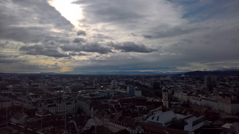 Blick auf Graz.