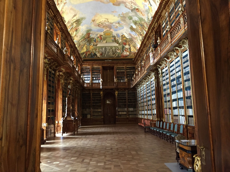 Die bekannte Strahov Bibliothek.