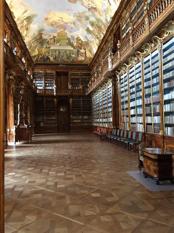 Die Strahov-Bibliothek.