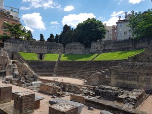 Das römische Theater.