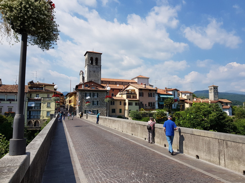 Die Ponte del Diavolo in Cividale del Friuli.