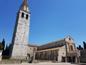 Die Basilika von Aquileia.