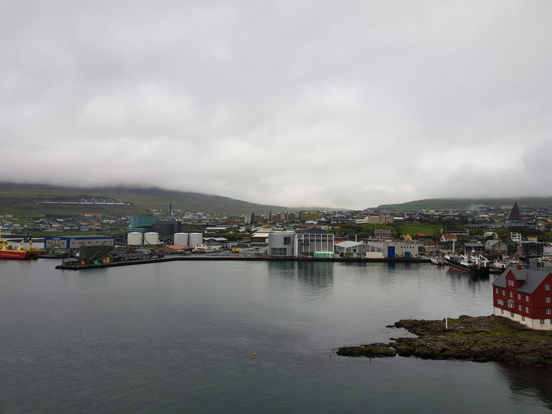 Der Hafen von Torshavn.