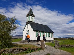 Pingvallakirkja - Islands erste Kirche.