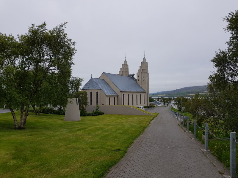 Kirche von Akureyri.