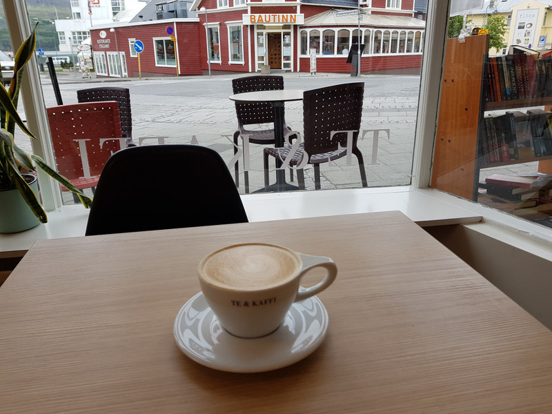 Kaffee in Akureyri.