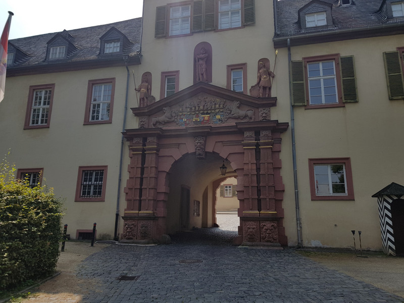 Das Schloss von Bad Homburg.