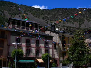 Andorra La Vella Streetscape