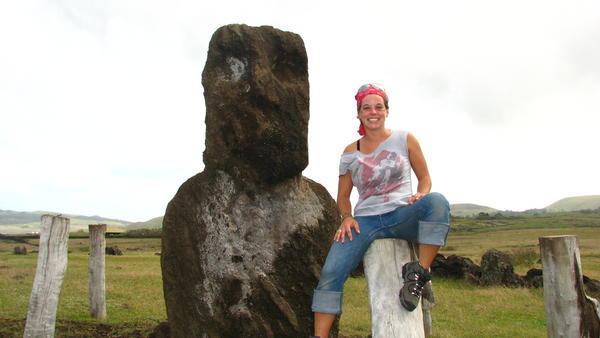 Havin' fun with the moai
