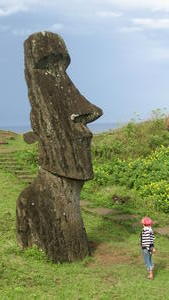 Me and Moai