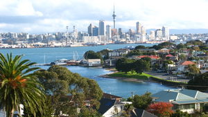 Auckland from Devenport Suburb