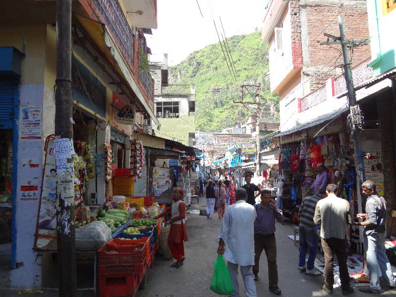 Bustling market of Rampur