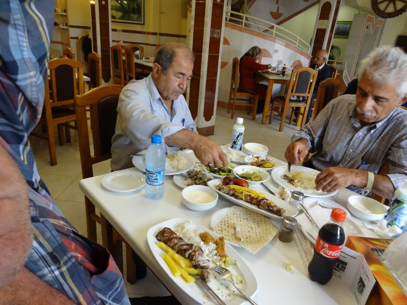 Lunch in Lahijan