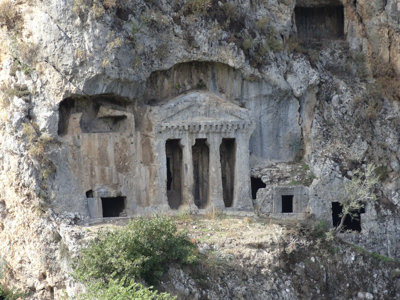 Tombs from ancient times.