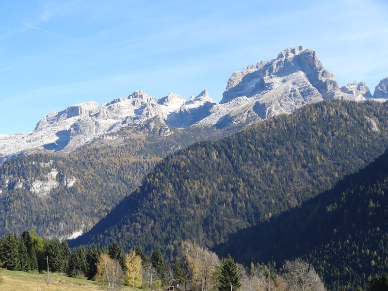 Brenta mountains, just north Tione