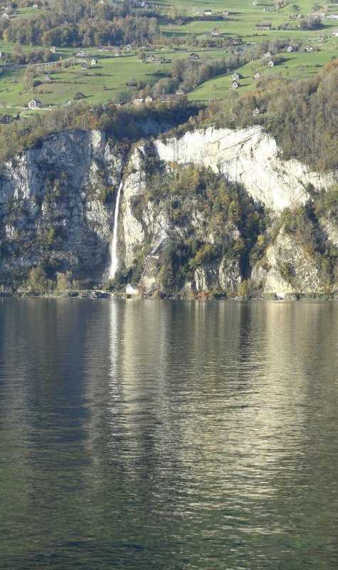 waterfall into Walensee