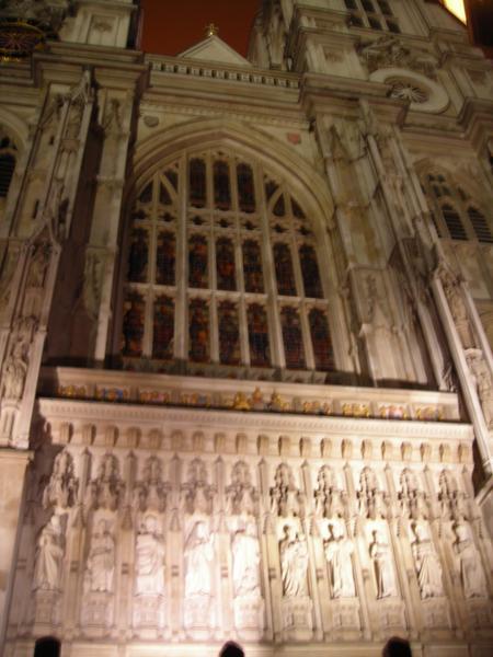 Front of Westminster Abbey