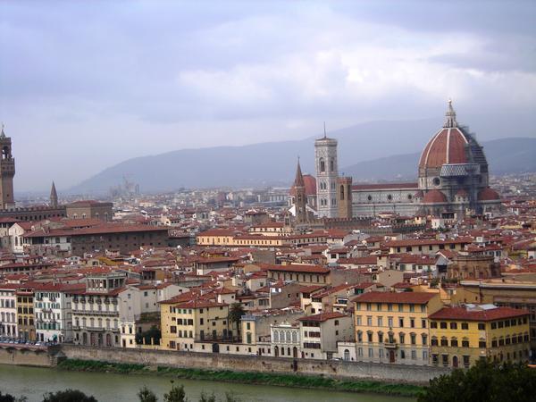 view of Duomo and Castle