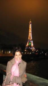 me in front of the eiffel tower