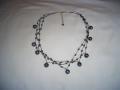 stone and bead necklace