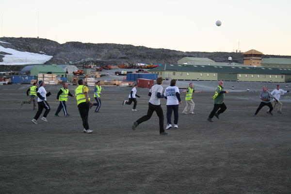 Football at Rothera