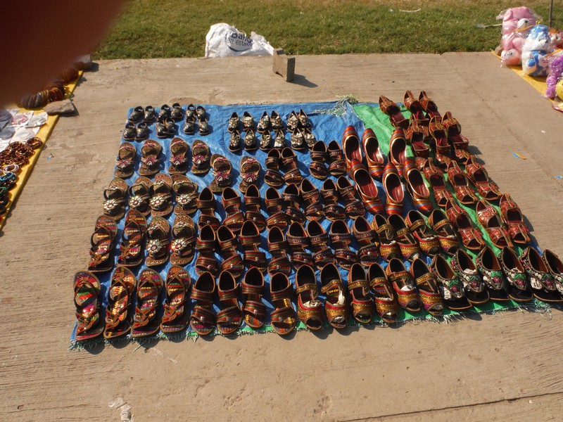 Sandals for sale near the fort 