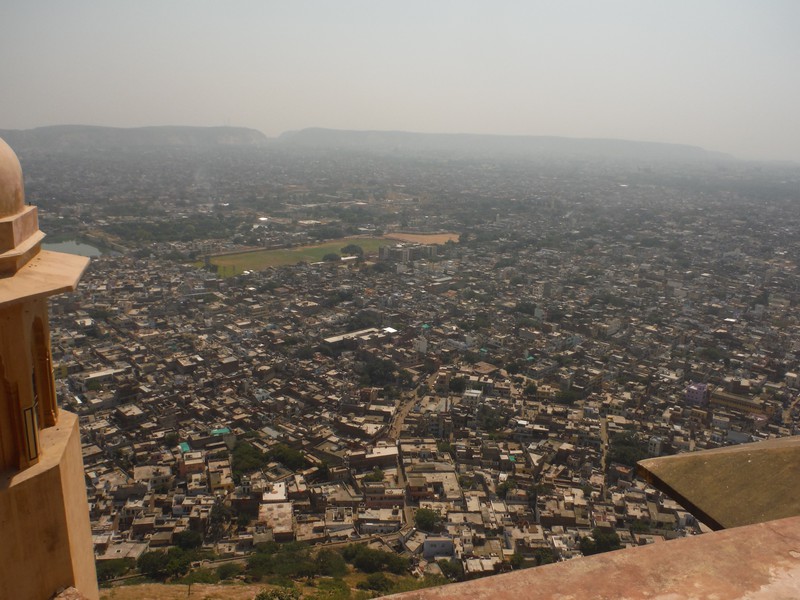 A stunning view of Jaipur