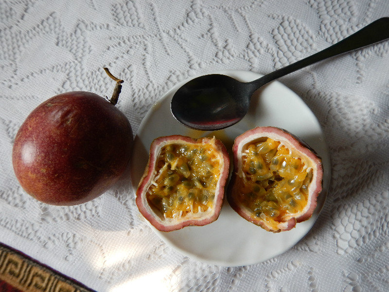 Oh passion fruit, how I'll miss you