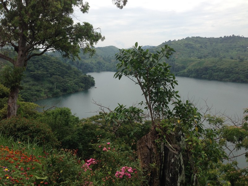 One of the crater lakes